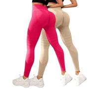 Generico 2 Pack Leggins 3D Anticellulite Donna,solenao Leggins 3D Compressione Graduata Push Up - Solenao Leggings Anti Cellulite -Lipedema Sculpture Leggings Sportivi Yoga E Uso Quotidiano Snellenti