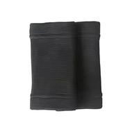 Generico 2 Paia 11 * 8 cm Nylon Elastico Sportivo tutore for Polso Braccialetti di Supporto Fasce for Basket Tennis for Il Sudore(2 Pairs Black)