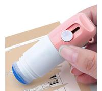 Generico 2 Pcs 20ML Large Capacity Thermal Paper Eraser, 2026 New Water-based 2-in-1 Pen Personal Address Information Remover With Box Cutter, Privacy Information Eraser For Removing Printed Words