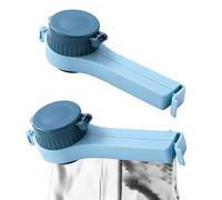 Generico 2 per sacchetti di patatine - per sacchetti con beccuccio versatore, sigillante a morsetto versatore | Chiusura richiudibile resistente, per alimenti riutilizzabile con design facile da