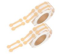 Generico 2 Pezzi Adesivi Sigillo in Carta Kraft Etichette Sigillanti Autoadesive per Confezioni al Dettaglio e Gioielli Nastro Antimanomissione per Buste Scatole e Prodotti da Forno