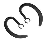 Generico 2 Pezzi Auricolari Clip Orecchio Gancio 6mm e 7 MM, in Gomma Nera | Aggancio Stabile per Corsa e Ciclismo, Taglio Preciso, Supporto Ergonomico, per Auricolari Stelo