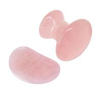 Generico 2 Pezzi Di Cristallo In Polvere Raschietto Di Massaggiatore Viso Da Massaggio Strumenti Di Massaggio Rulli Facciali Per Strumenti Per Il Viso Massaggiatore Del Corpo