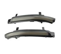 Generico 2 Pezzi Indicatore Direzione Auto Indicatore Lampeggiante Specchio Lampeggiatore Per Skoda Per Octavia 1Z3 Hatchback 2009-2013 Universale