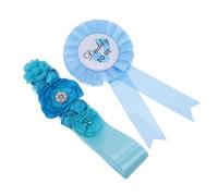 Generico 2 Pezzi Materniuty Sash Daddy to Be Corsage Per Baby Shower Gravidanza Belly Belt