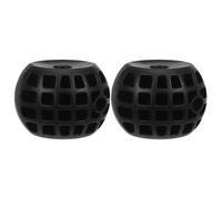 Generico 2 Pezzi Paraurti per Avvolgitubo Sfera Guida 8mm in Gomma Nera | Installazione Semplice, Posizione Regolabile, per Irrigazione e Pressione, Officina e Manutenzione Esterna