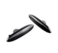 Generico 2 Pezzi Per Lexus IS250 IS350 2006-2013 SC430 2006-2010 E350 2006-2009 LED Indicatore Di Direzione Laterale Luci Segnalazione Indicatore Luminoso(Smoked NoDynamic,2006-2010)