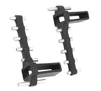 Generico 2 Pezzi Ripetitore Di Segnale Antenna Amplificatore Di Portata Del Segnale Ripetitore Parti Universali Nero Abs