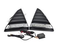 Generico 2 Pezzi/set Di Luci Diurne A LED Per Auto, Per Ford Per Focus 3 2012 2013 2014 2015, Con Fendinebbia Retronebbia Led