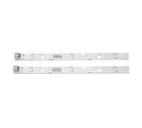 Generico 2 pezzi strisce luminose a LED di ricambio adatte for frigorifero MDDZ-162A 1629348 1529227 Parti di elettrodomestici