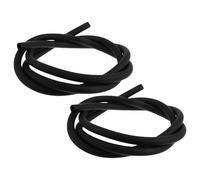 Generico 2 Pezzi Tubo per Cavi Antirumore per Bici, Spugna Nera | Assorbimento Acustico, Resistente al Calore E’usura, Finitura Elegante, per Cavi Freno e Cambio