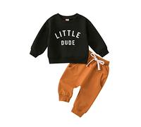 Generico 2 Pezzi Unisex Set di Felpe Felpata Jogging Ginnastica Bambini Casual Pullover Felpa Tuta Top E Pantaloni Kids con Cappuccio Autunno Inverno Outfit Tute Sportive 2-14 Anni