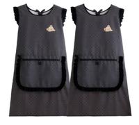 Generico 2 Pezzi Universal Grembiule da Lavoro Grembiule Pulizie Grembiule Scuola Infanzia per Cottura Giardinaggio Pittura BBQ Bar Panettiera,One Size