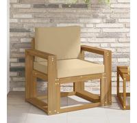 Generico 2 Pezzo Set di divani da Esterno Poliestere Bianco e Beige,Mobili da Giardino,Mobili e sedie da Giardino,unità per Divano componibile da esterno-3438982