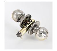 Generico 2 Pomelli For Porte Con Funzione Di Privacy, Ingresso Senza Chiave, Finitura Cromata Anti-impronta, Chiusura Universale Regolabile For Porte Di Camere Da Letto, Bagni E Studi(155mm)