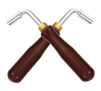 Generico 2 Pz Chiave speciale per salterio accordatore di chitarra tamburellare cricchetto Chiave per corde Chiave per dulcimer chiave per pianoforte professionale strumento per pianoforte