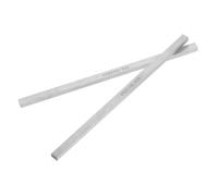 Generico 2 Pz Coltello in acciaio grezzo spillo Uomini Creatore argento cutter taglierini barra piatta per imbarcazioni piastra quadrata acciaio ad alta velocità Silver