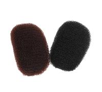 Generico 2 Pz Donna Lady Morbida Spugna Schiuma Base Per Inserti Bump Up Pastiglie Per Stick Bun Maker Clip Per Styling Pettine Per Strumento Treccia