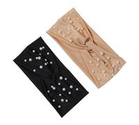 Generico 2 Pz Fascia Per Con Bordo Largo a Croce Bande Fascia Per Bianca Fasce Per Gruppo Musicale Fasce Di Sudore Arco Bandane Uomini Filo Di Cotone Per Maglieria