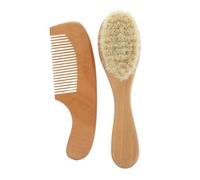 Generico 2 Pz Pettine Per Spazzola Da Bagno Bottiglia Setola Netto Mini Shampoo Bagnato Kit Asciugatura Giocattoli Nasale Incappucciato Asciugamano Toelettatura Di Legno Khaki