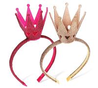 Generico 2 Pz splendente stella di prugna rivelare il genere fascia della della ragazza hair band hair ribbon regali ragazza bandana fascia a per fascia per la festa