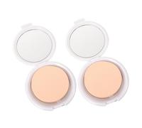 Generico 2 Pz valigetta per fondotinta spray contenitore di fondazione vuoto Doppio Gel bb cream makeup bag contenitori cassa di fondazione cuscino astuccio compatto a cuscino vuoto spugna