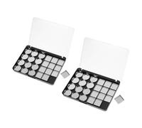 Generico 2 Pz Vassoio porta ombretti ombretto in crema palette di ombretti per donna Palette ombretti vuota Palette ombretti personalizzabile palette di ombretti magnetici porta ombretto