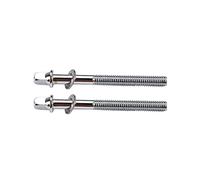 Generico 2 Pz vite lavatessuti voltace drum batteria musicale viti tensione MORSETTO kit viti di montaggio con rondelle laccio calzante tirante per rullante viti di tensione Metallo Silver