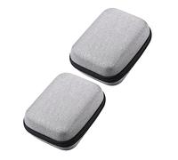 Generico 2 Set Custodia Multifunzionale Auricolare Telecamera Borsa Per Microfono Impermeabile Custodia Per Cuffie Portafoglio Cuffia Aria In Piedi Cavo Dati Potere Eva Grey 2 Pezzi * 2