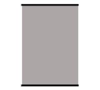 Generico 2 Stecche Nere per Poster 50 cm in plastica + 2 Ganci