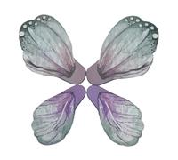 Generico 20 Fogli in Carta o Cartopack per 5 Bouquet Creati con Ali di Farfalla Vari Colori creazione mazzi di Fiori per Matrimoni ed Eventi (Lilla e Verde Acqua in Carta)