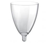 Generico 20 Pezzi Calice Acqua o Vino in plastica trasparente da 180 cc