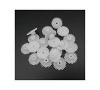 Generico 20 Pezzi/Lotto 0,5 modulo 0,5M Doppia riduzione Ingranaggi a Doppio Strato 28 Denti + 10 Denti Foro di alesaggio Apertura 2 mm 2,05 mm 2B Sciolto 28102B