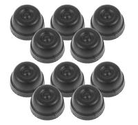 Generico 20 Pezzi Piedini per Bagagli in Plastica Leggera Inserti di Ricambio per Piedi Valigia Viti e Rondelle Supporti Inferiori per Zaini e Borse Accessori per Viaggi e Protezione