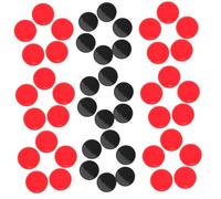 Generico 200 Pezzi Gettoni di Plastica per Giochi da Tavolo 19mm, Accessori Versatili e Leggeri per Attività in Giochi in Famiglia
