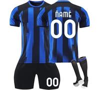 Generico 2024 Maglia Calcio Personalizzabile per Bambino, Kit Allenamento Calcio Tuta Calcio Uomo Completo Calcio con Calze, Attrezzatura da Calcio e Pantaloncini Sportiva da Uomo Bambino Ragazzo