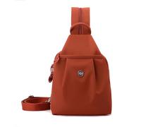 Generico 2025 Backpack Chest Bag Double Zipper Large Capacity, Waterproof 2-Way Commuter Bag, For Festivals Or Airplane Travel (A)