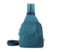 Generico 2025 Backpack Chest Bag Double Zipper Large Capacity, Waterproof 2-Way Commuter Bag, For Festivals Or Airplane Travel (G)