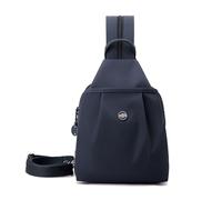 Generico 2025 Backpack Chest Bag Double Zipper Large Capacity, Waterproof 2-Way Commuter Bag, For Festivals Or Airplane Travel (H)