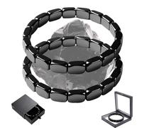 Generico 2025 Bracciale Ematite Uomo Piatto,Bracciale Ematite Recuperare Il Tuo Bordo Maschile (2)