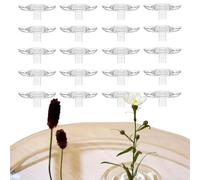 Generico 2025 Creative Floating Floral Arrangement Holder, Floating Flower Holder, Wind-Driven Waterproof Flower Holders with Dynamic Rotation, Innovative Floatings Flowers Display Stand (20 S)