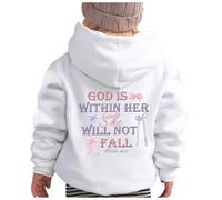 Generico 2025 Felpa con Cappuccio da Ragazza,Felpa Leggera Bambine Pullover Ampia Accogliente Graziosa Giacca alla Moda Taglia Hoodie Tinta Unita Cerniere Primaverili per Bambini attività Sportive
