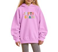 Generico 2025 Felpa con Cappuccio da Ragazza,Felpa Leggera Bambine Top Teenager Classics Sweatshirt Calda per Sportswear Casual Scuola Cappotto Moda Adolescenti Autunno e Inverno