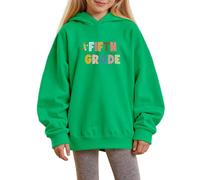 Generico 2025 Felpa con Cappuccio da Ragazza,Felpa Leggera Bambine Top Teenager Classics Sweatshirt Calda per Sportswear Casual Scuola Cappotto Moda lescenti Autunno e Inverno