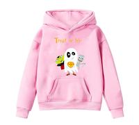 Generico 2025 Felpa con Cappuccio da Ragazza,Felpa Leggera Bambine Top Teenager Classics Sweatshirt Calda per Sportswear Solid Color/Print Comfort e Calore alla 2-13 Anni Invernale