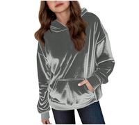 Generico 2025 Felpa con Cappuccio da Ragazza,Felpa Senza Girocollo Autunno Inverno Felpe Abbigliamento per Divertenti Pullover Ultra Morbida Oversize Bambine e Ragazze 4-15 Anni