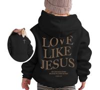 Generico 2025 Felpa con Cappuccio da Ragazza,Felpa Sportivo Bambina Leggero per Ragazze Girocollo a Maniche Lunghe Divertenti Pullover Felpe Moda Adolescenti 2-13 Anni Invernale