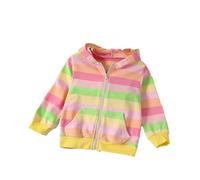 Generico 2025 Felpa con Cappuccio da Ragazza Leggera Bambine Top Teenager Classics a Maniche Lunghe Casual Scuola Cappotto per lescenti Regalo 2-13 Anni Invernale