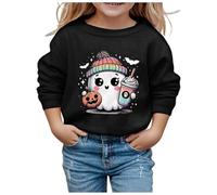 Generico 2025 Felpa Senza Cappuccio da Ragazza,Felpa Invernale Bambini Pullover Cappotto Homewear per Teen's Sweatshirt in Primavera E Autunno Bambine Ragazze 4-15 Anni