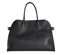 Generico 2025 Leather Tote Bags for Women, Suede Tote Bag for Women, Retro Top Handle Bag, Large Capacity Luxury Work Shoulder Bags (Black Texture)